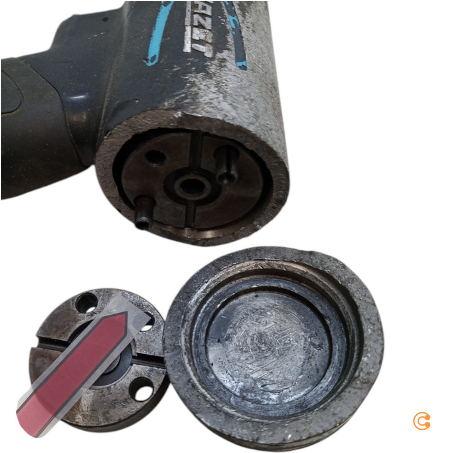 Hazet 9035 H/6 Druckluft Meißelhammer Satz Druckluftwerkzeug Meißelhammer108 D-Ware