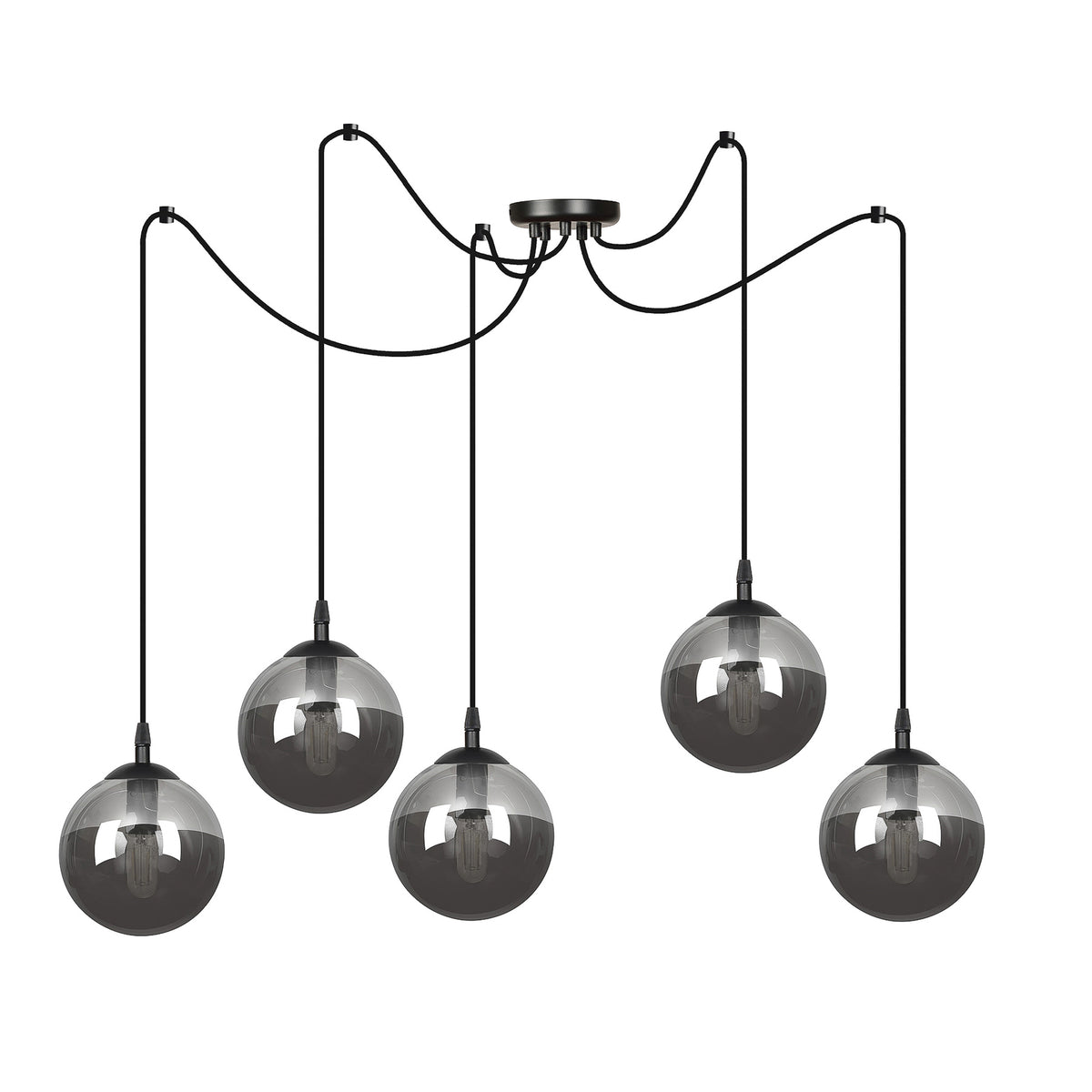 Euluna Hängeleuchte Glassy  Deckenlampe Pendelleuchte Wohnzimmerleuchte E14 - 5901738919006