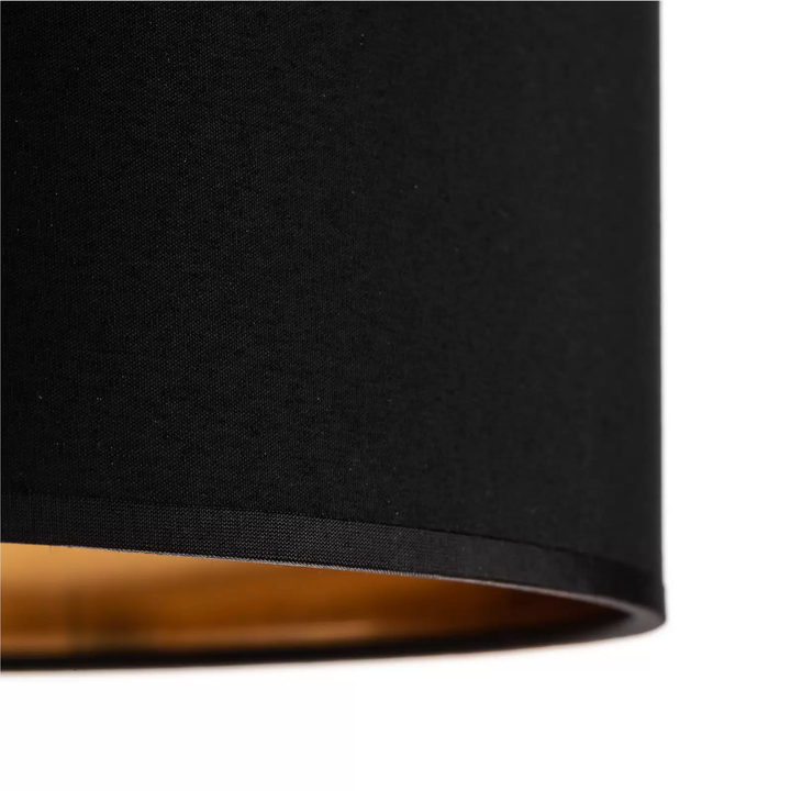 Tk Lighting Deckenleuchte Bilbao Deckenlampe Deckenlicht Schwarz/Gold ø 45 Cm B-Ware