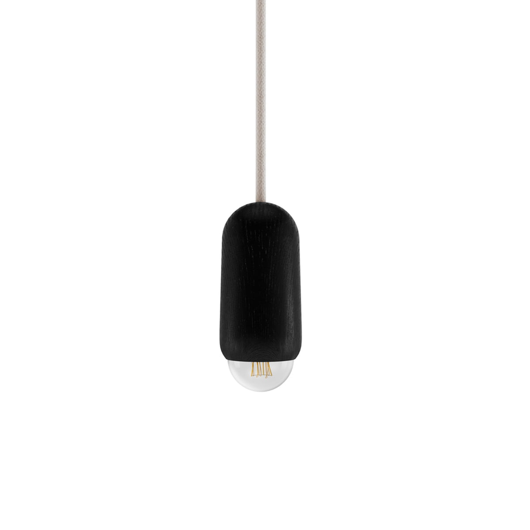Hartô Pendelleuchte Luce Hängeleuchte Eiche Schwarz Klein Designlampe Lampe Spot B-Ware