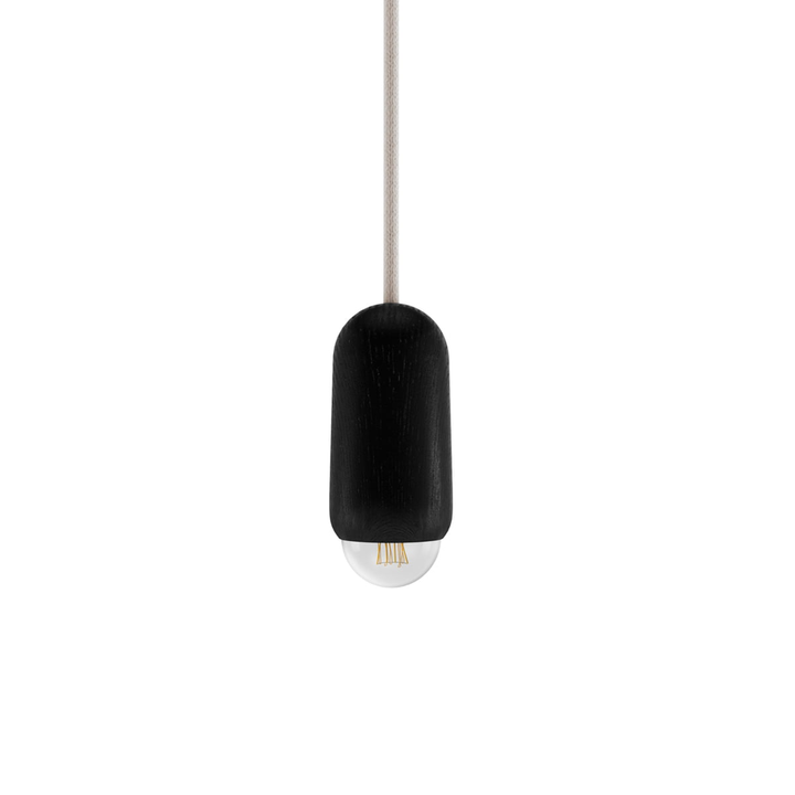 Hartô Pendelleuchte Luce Hängeleuchte Eiche Schwarz Klein Designlampe Lampe Spot B-Ware