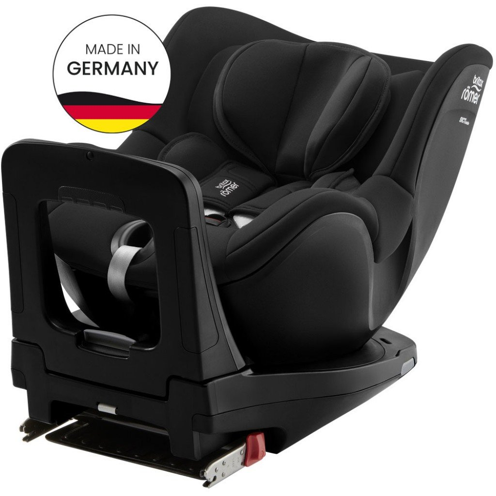 Britax Römer Dualfix Kindersitz Kinderautositz Autokindersitz I Size Space Black B-Ware