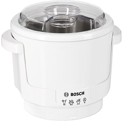 Bosch Eisbereiter 400 W für Bosch Küchenmaschinen MUM5 550 ml Eismaschine Zusatz