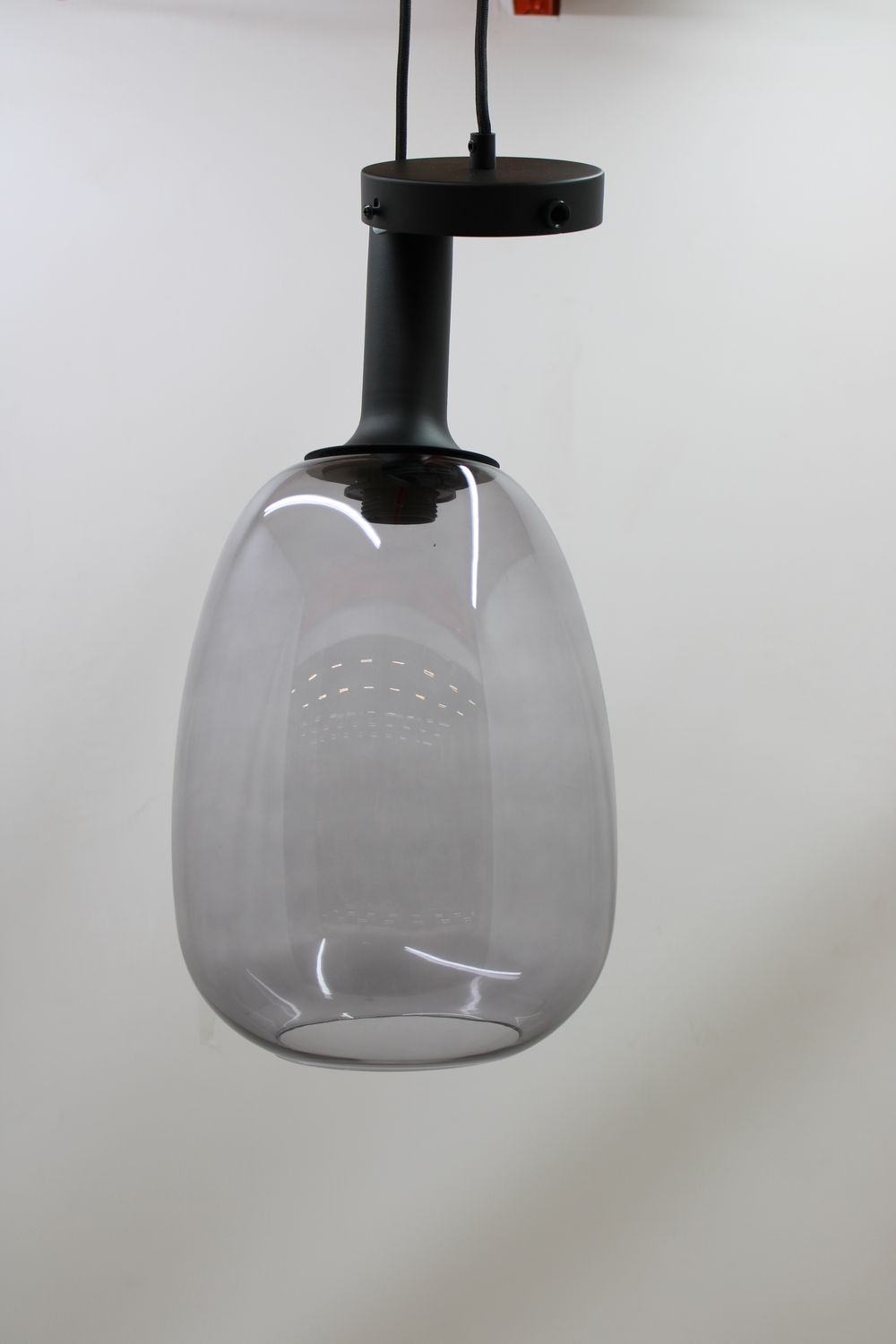 Suspension Nordlux Alton, plafonnier fumé, ampoule E27 60 W, produit de seconde main