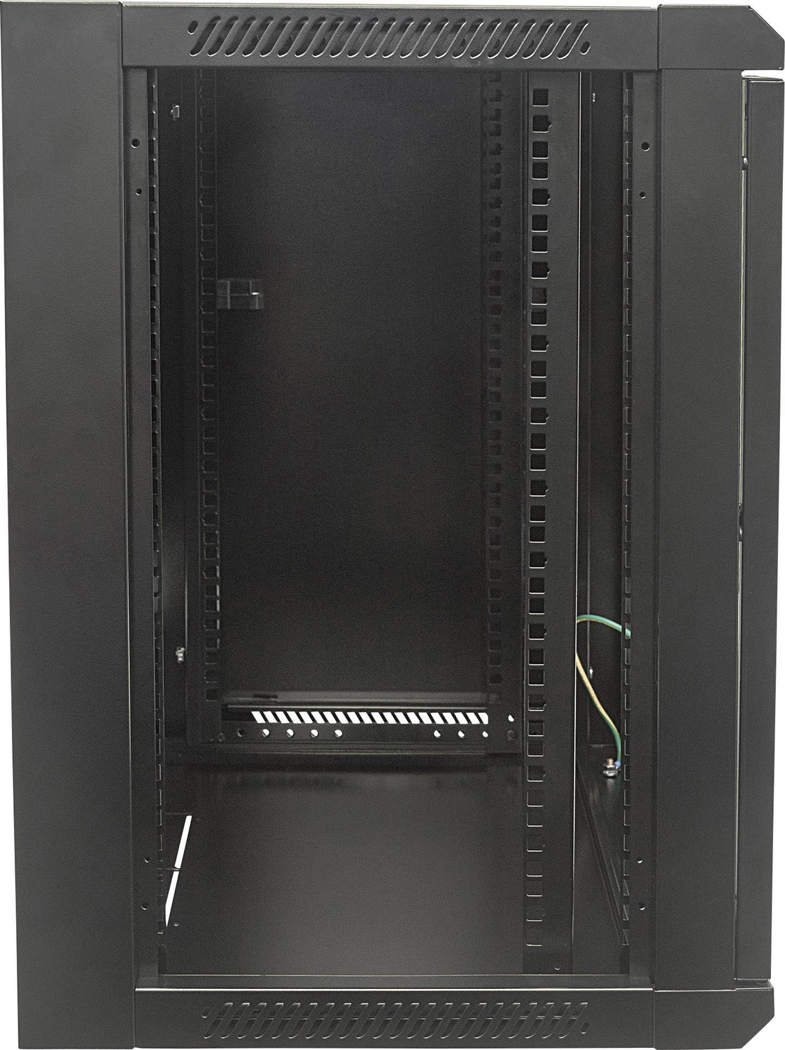 B-Ware Intellinet 711937 19 Zoll Netzwerkschrank Verteilerschrank 15 HE schwarz RAL9005