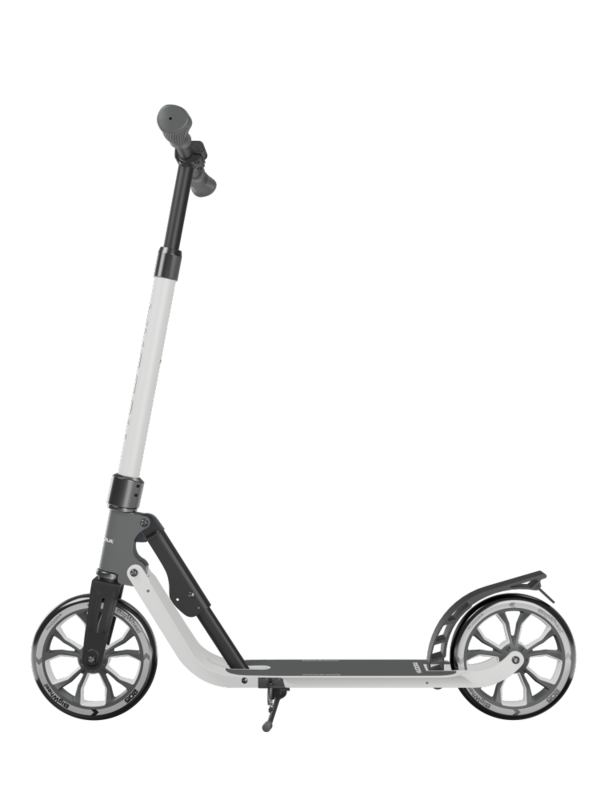 B-Ware Hudora 205 Advanced Black White Scooter Kickroller Kinder Roller City Roller