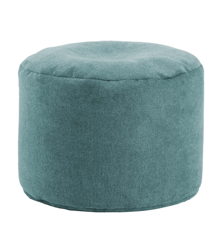 mokebo Pouf, Hocker o. Bodenkissen 60x40cm 'Der Ruhepouf' Sitzhocker rund & Fußh