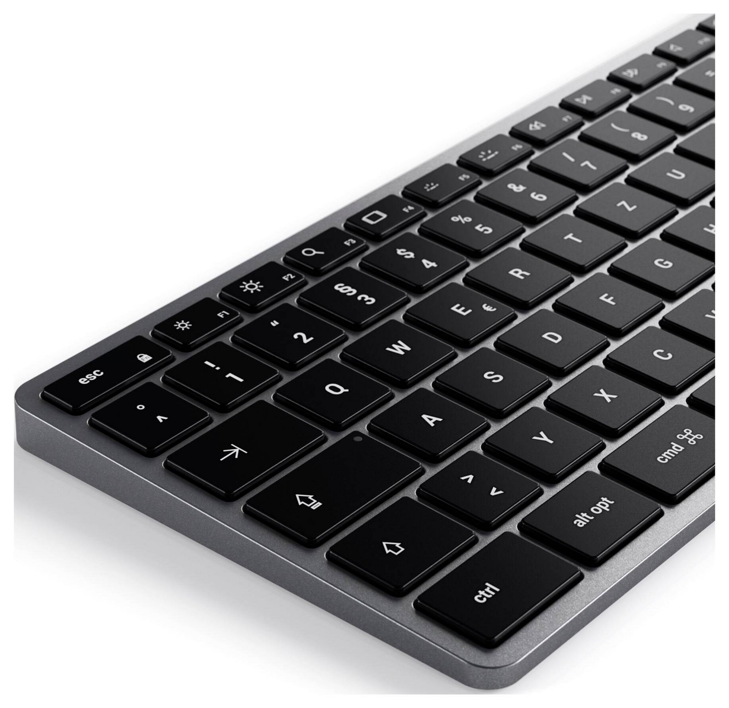 Clavier filaire Satechi Slim W3, touches multimédias QWERTZ allemandes