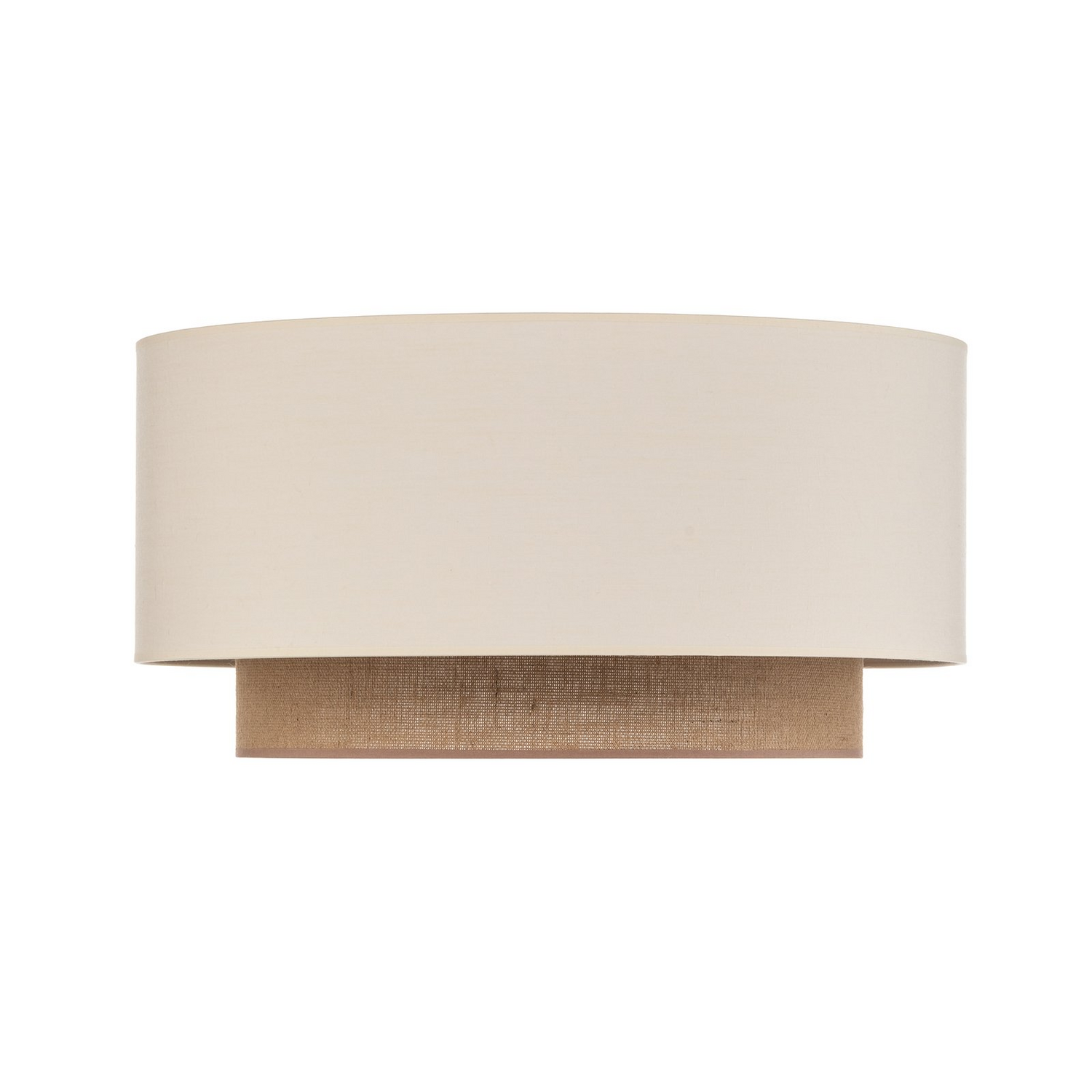 B-Ware Duolla Deckenlampe Boho Deckenlampe Deko Deckenlicht E27 ø 60 Cm Ecru Jute