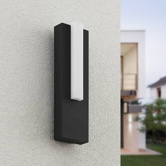 Lucande Virgalia Led Außenwandleuchte Lampe Leuchte Wandleuchte Ip658,6 W Grau B-Ware