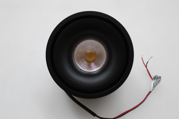 Egger Licht Clippo EP LED-Einbauspot Deckenlampe Deckenleuchte schwarz 3.000K