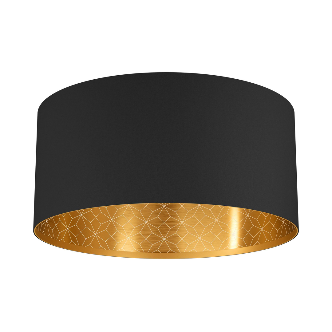 EGLO Deckenleuchte Zaragoza schwarz gold Ø 47,5 cm Deckenlampe SIEHE TEXT/FOTO