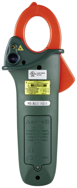 Extech Ex623 A Stromzange Digital Ir Thermometer Cat Iii 600 V Anzeige Counts 6000 B-Ware