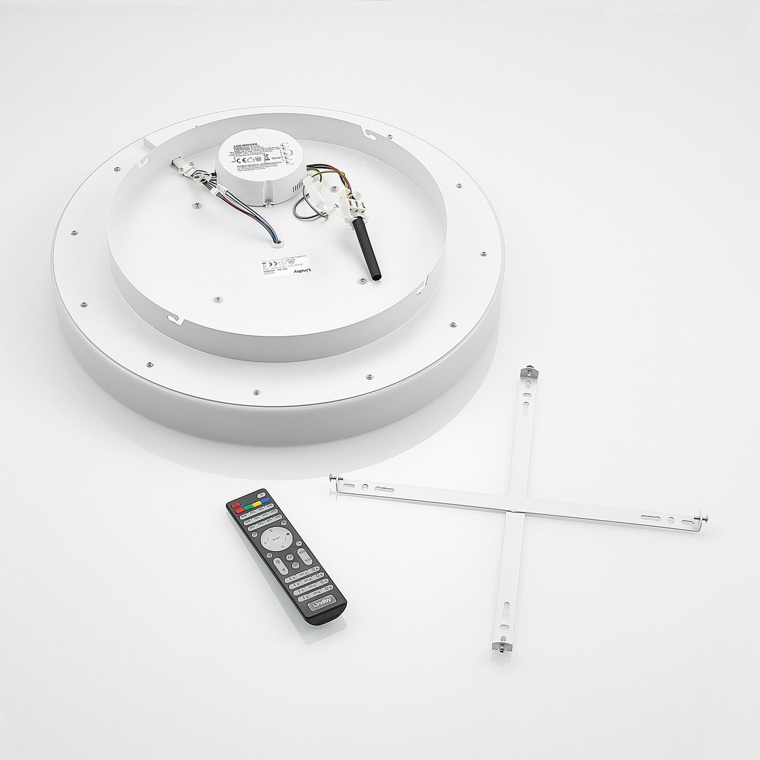 Lindby Wikani LED-Deckenlampe Deckenlampe Lampe Leuchte RGB CCT dimmbar