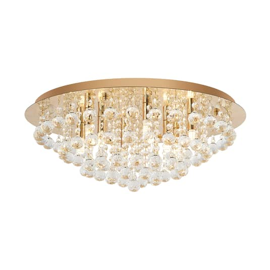 Lampe de plafond Lindby Gillion de catégorie B, suspension, plafonnier, applique murale, G9 8 flg 953 
