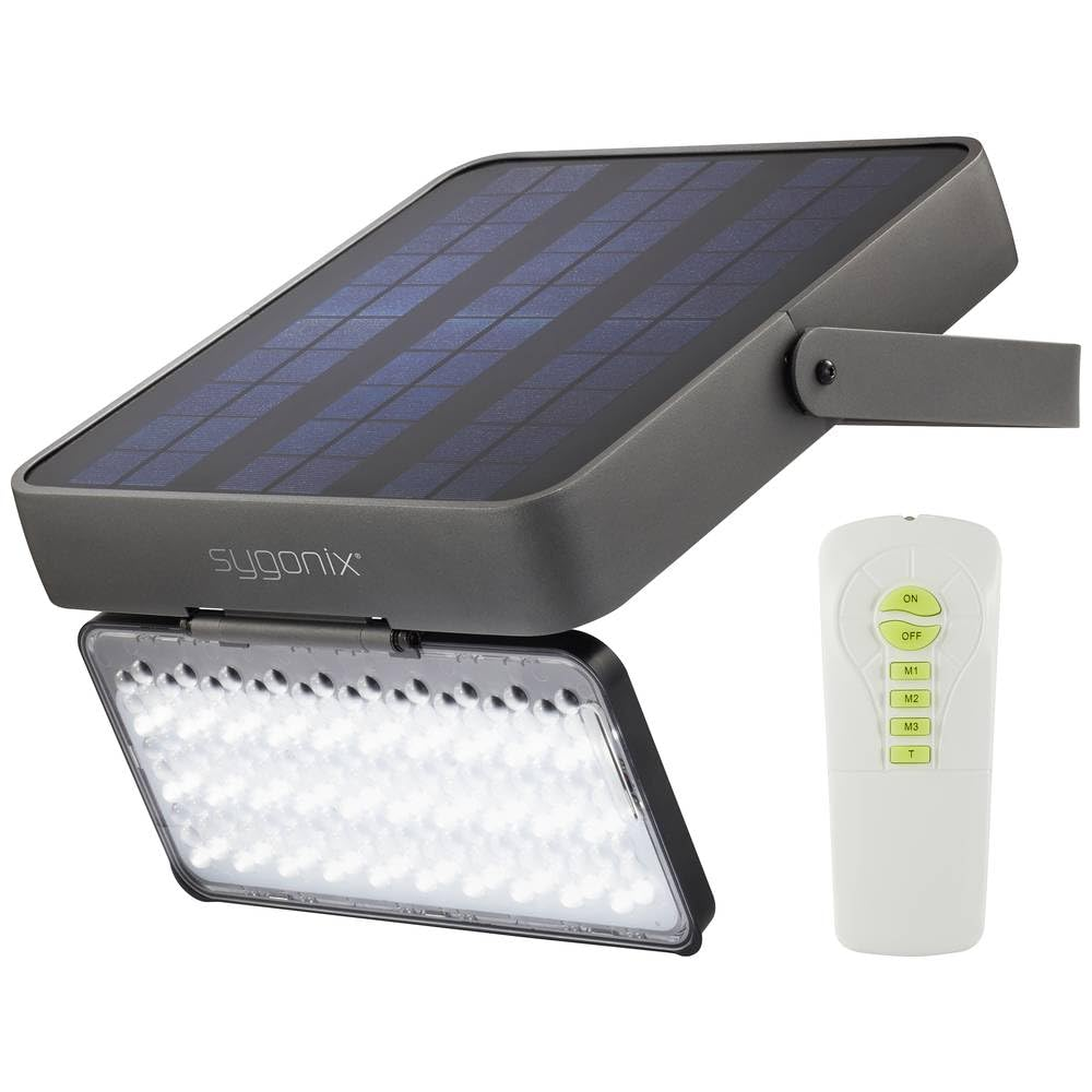 Sygonix Solar Flutlichtstrahler Lichtstrahler Strahler Lampe Leuchte Spot Licht B-Ware