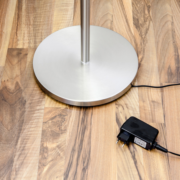 Malea Led Deckenfluter Deckenlampe Deckenleuchte Lampe Leuchte Lesearm Nickel B-Ware - 6291105701631
