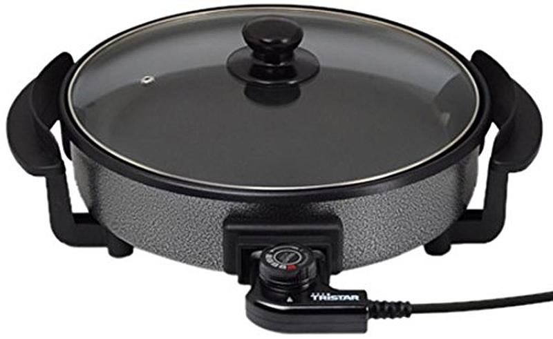 B-Ware Tristar Multifunktionspfanne Elektropfanne D 30 Cm Antihaftbeschichtung Schwarz