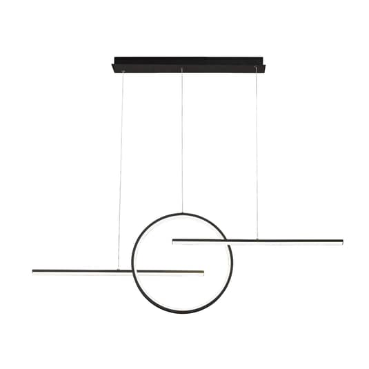 Mantra Iluminación Led Hängeleuchte Hängeleuchte Kitesurf Dreiflammig Schwarz B-Ware - 8435153271403