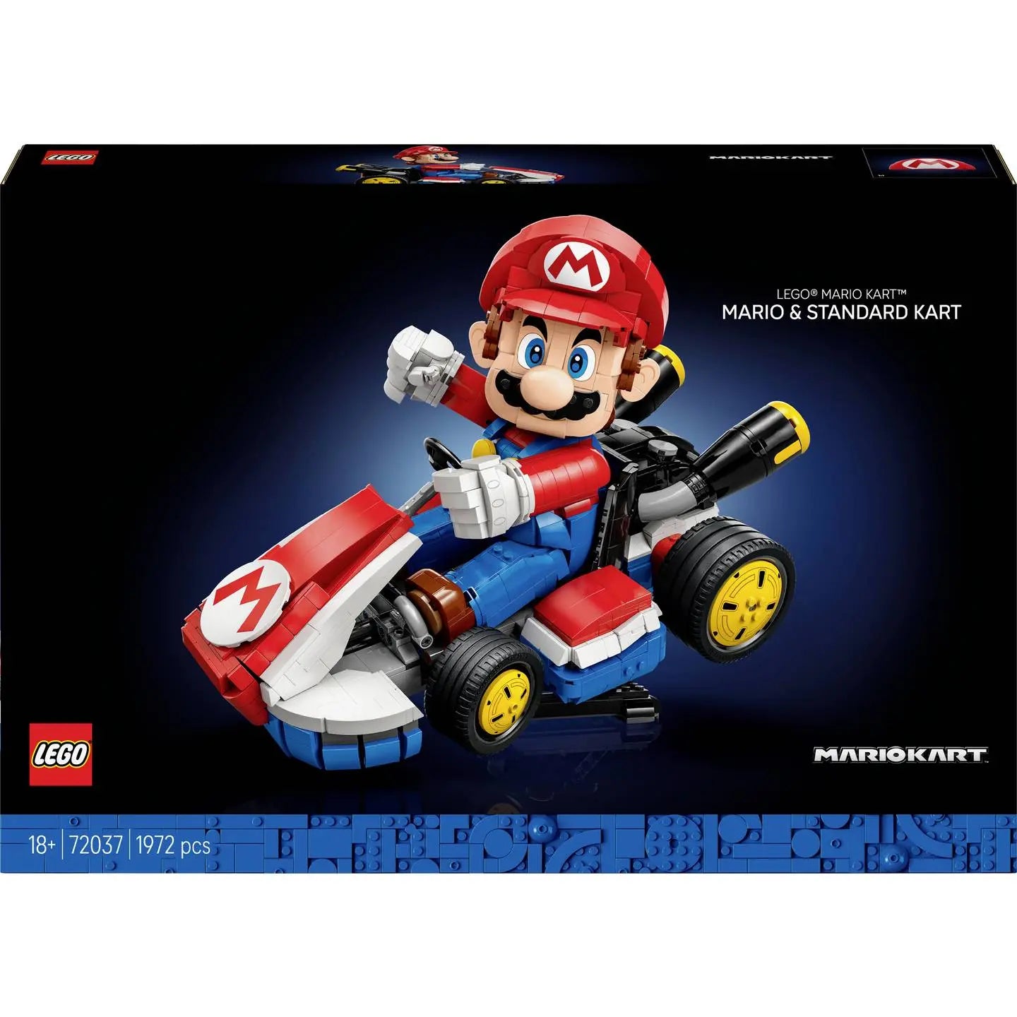 B-Ware Lego Super Mario Modell Figur Auto Mario Kart Standard Kart Sammler Bauset - 5702017816548
