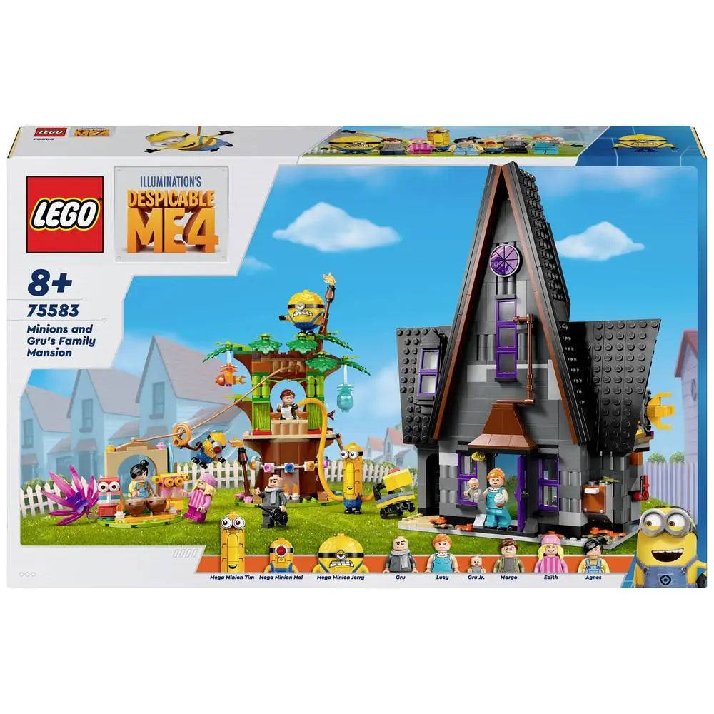 B-Ware Lego Minions Spielset Bauset Familienvilla Haus Baumhaus Gru Minifiguren 75583 - 5702017591490