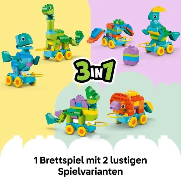 B-Ware Lego Duplo Set Spielzeug Lernspielzeug Dinos Fahrzeuge Town 3 In 1 Kleinkinder - 5702017816647