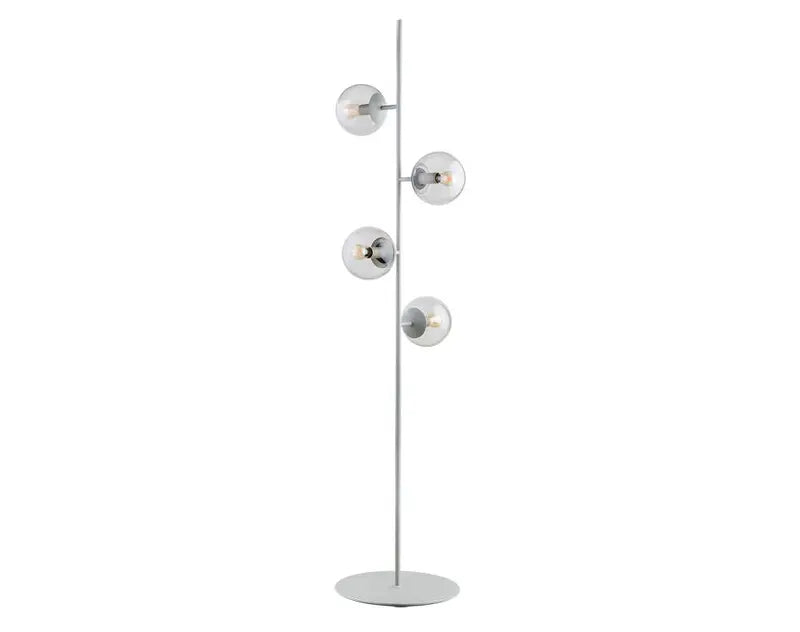 B-Ware Bolia Stehleuchte Stehlampe Orb Grau Kollektion Wohnzimmerleuchte Glas Metall - 5702410446670