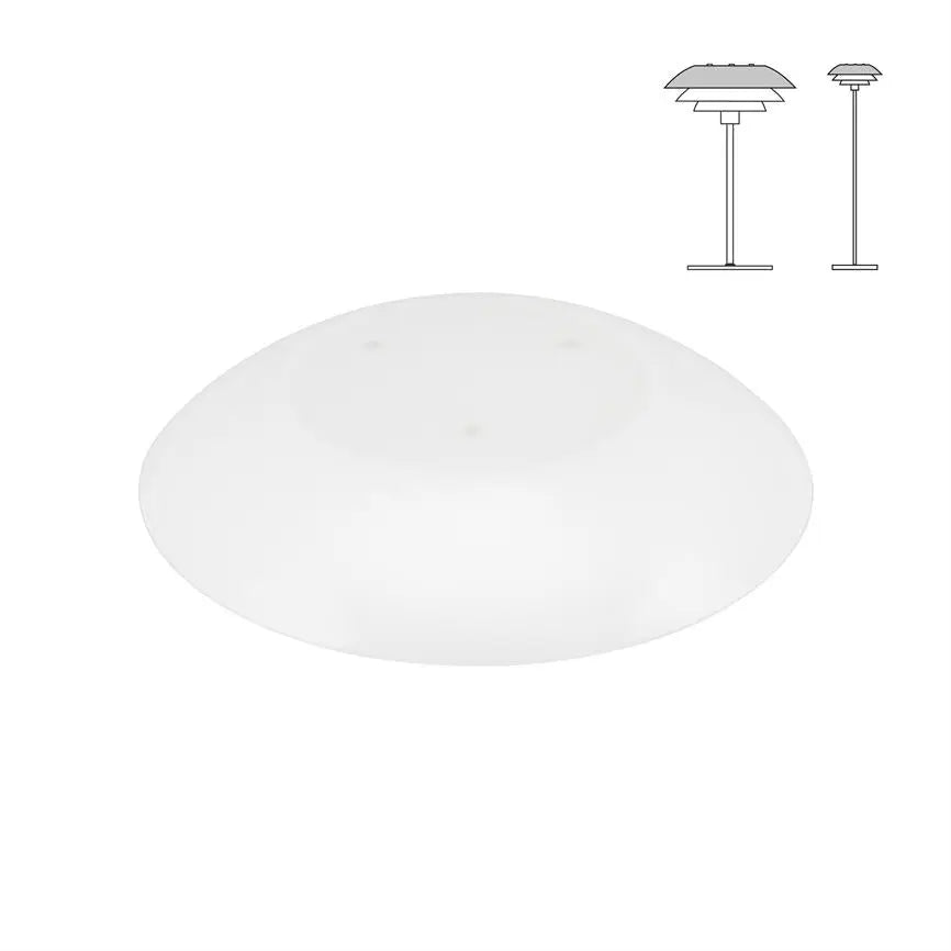 B-Ware Dyberg Larsen Dl31 Ersatz Lampenschirm Glasdachscheibe Schirm Opal Ersatzglas  - 5704709080664