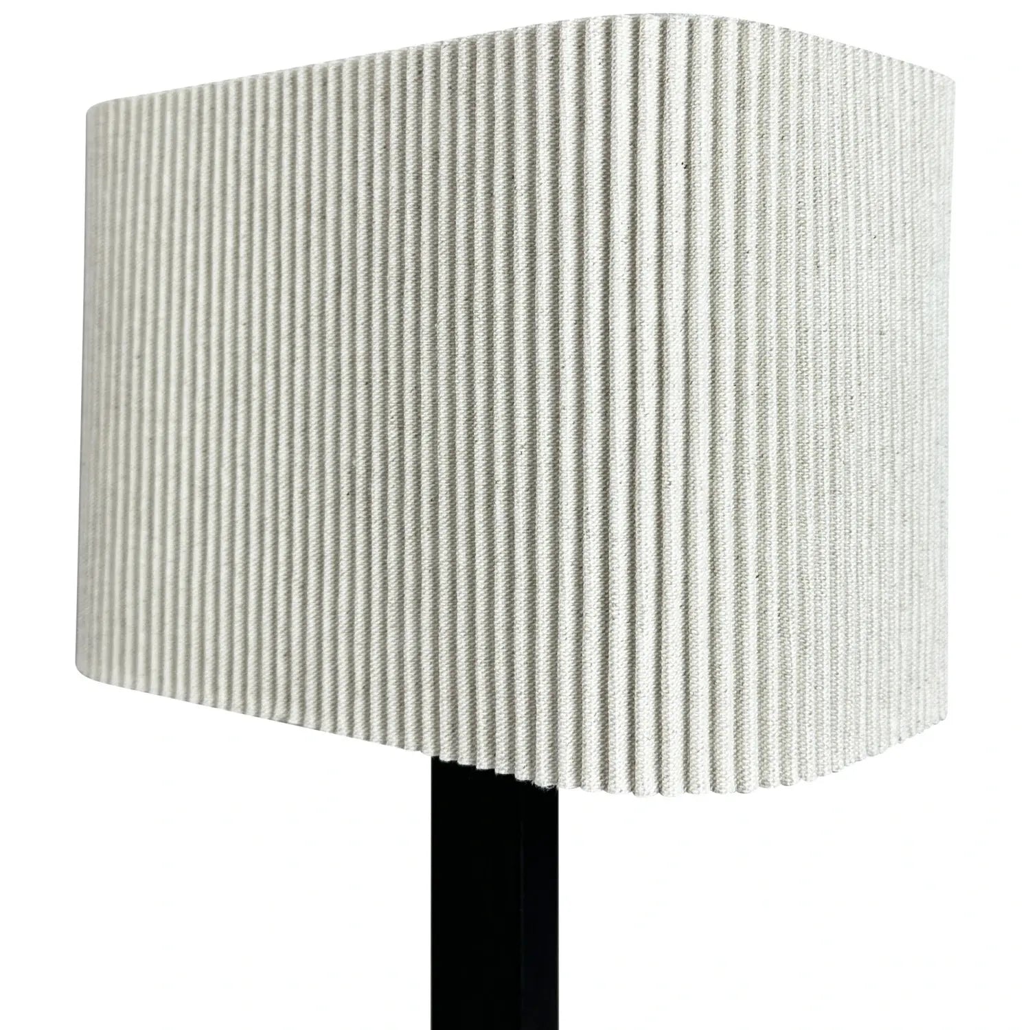 B-Ware Dyberg Larsen Tischlampe Leuchte Calix Weiß Textil Metall Naturweiß 39 Cm - 5704709091394