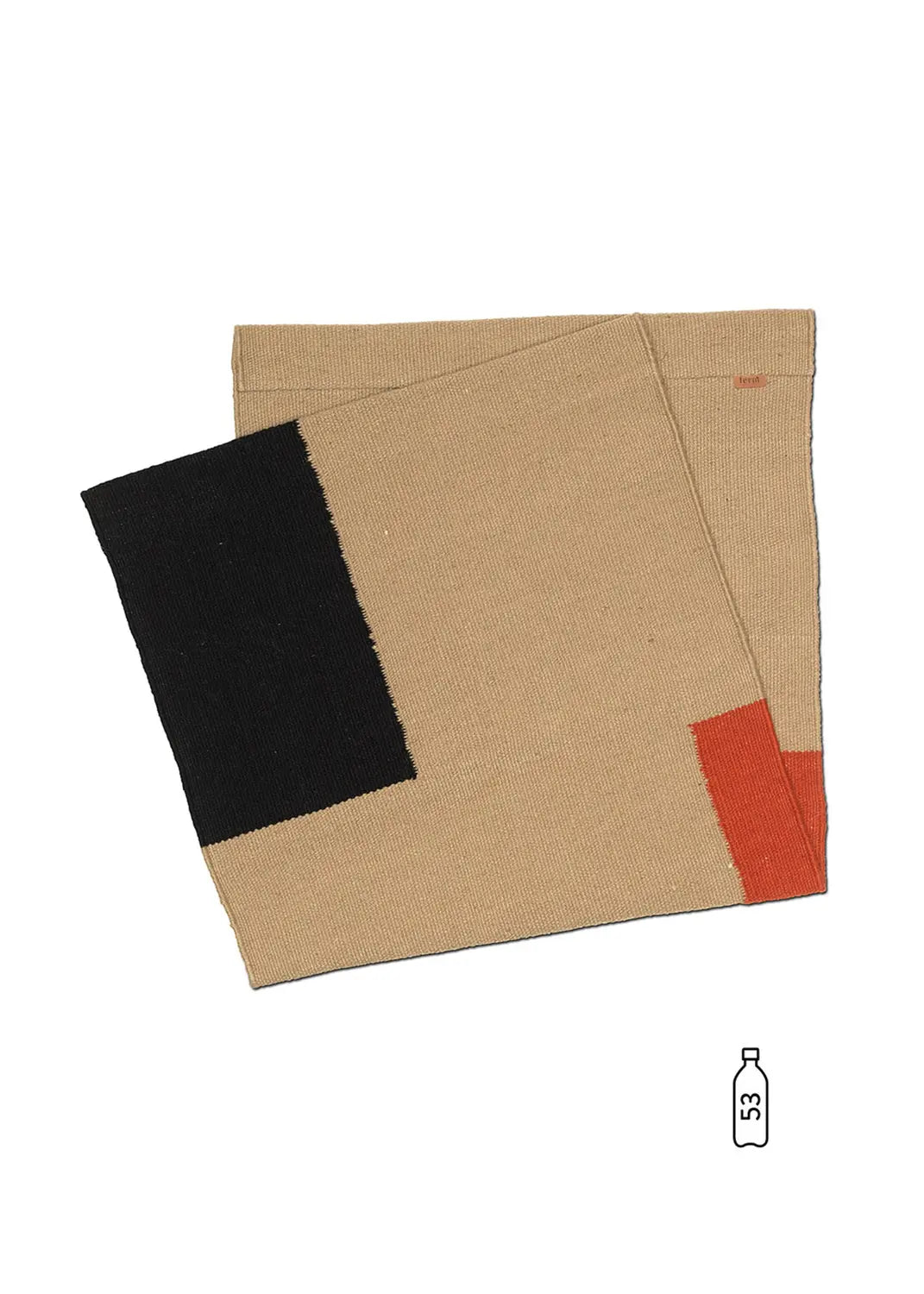 B-Ware Ferm Living Desert Lounge Seat Block Muster Sitzgelegenheit Lounge Sessel - 5704723265535