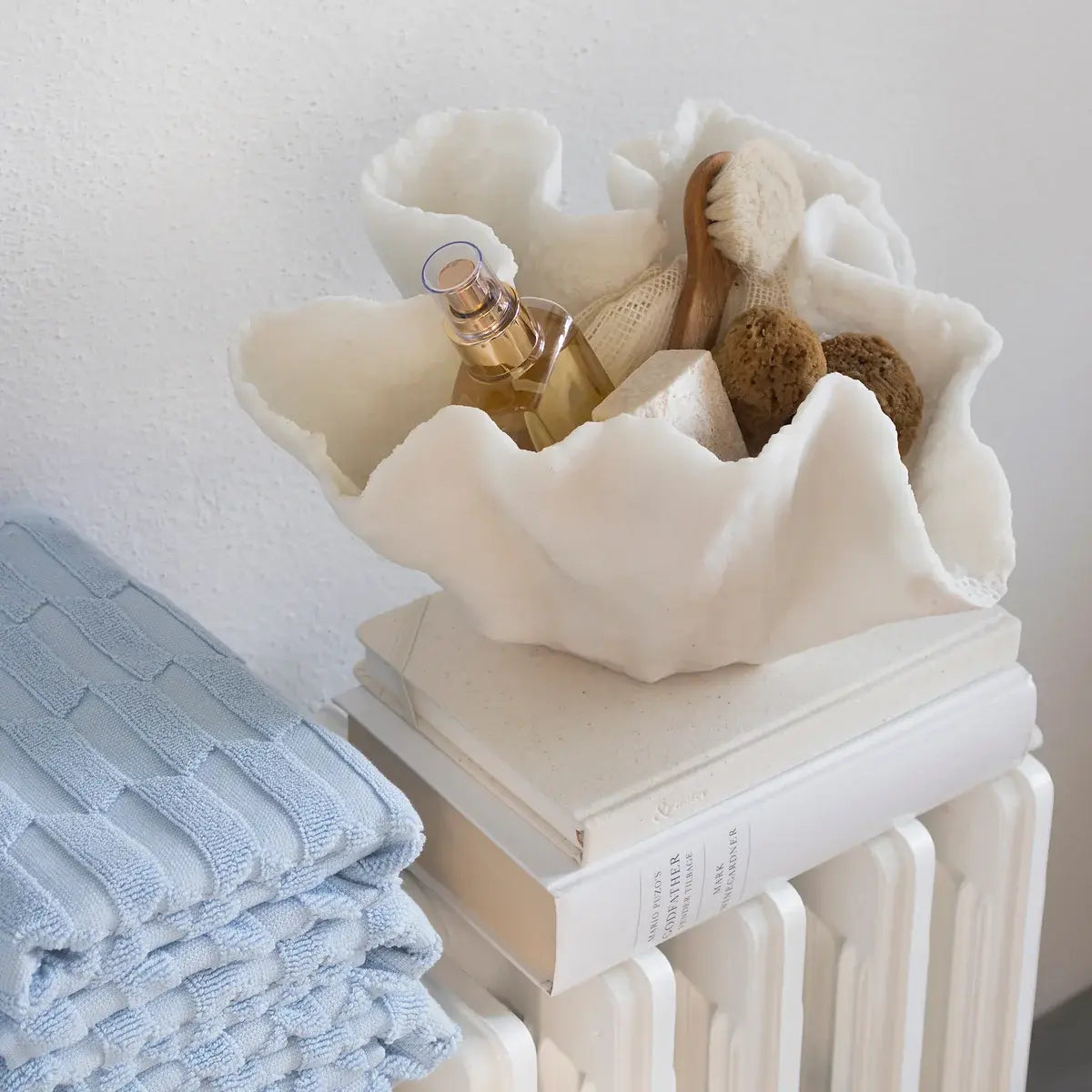 B-Ware Mette Ditmer Schale Schüssel Coral Deko Schale Weiß Steingut Aufbewahrung 30 Cm - 5706241954298