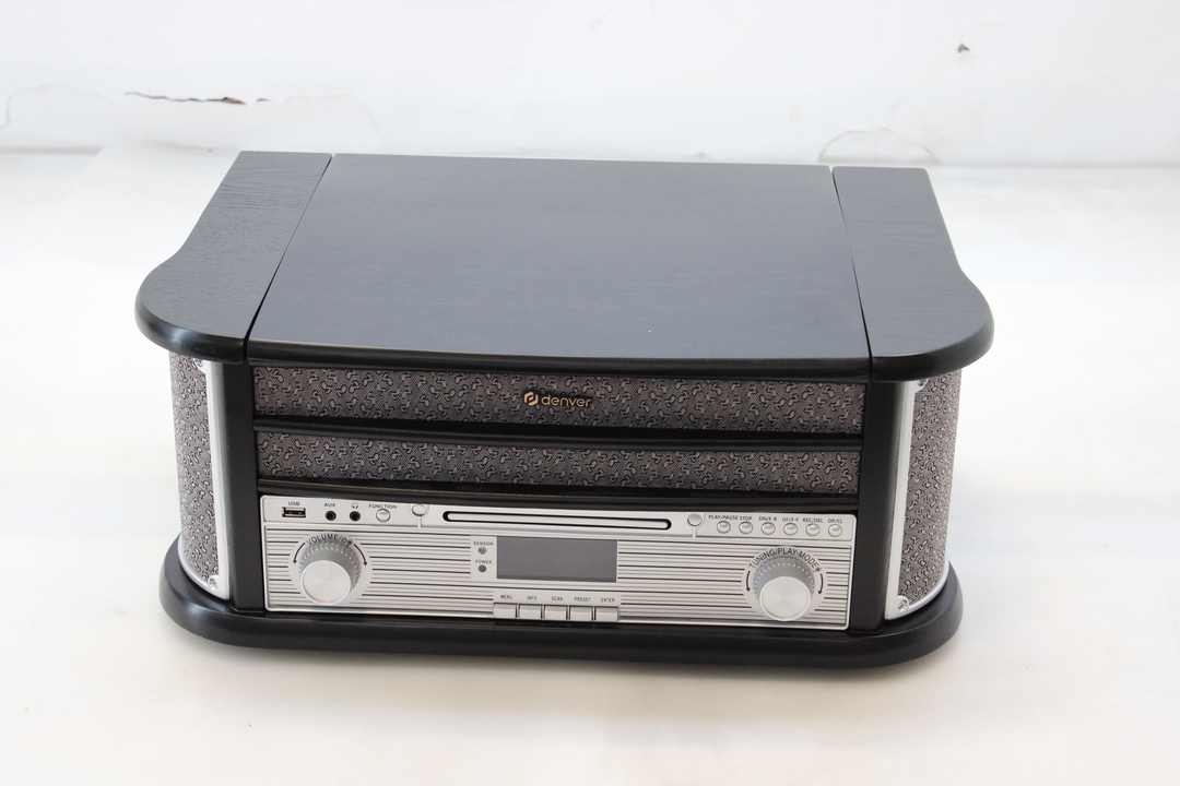 Denver Mrd 51 Radio Musiksystem Dab Cd Player Plattenspieler Siehe Text/Foto B-Ware - 5706751049286