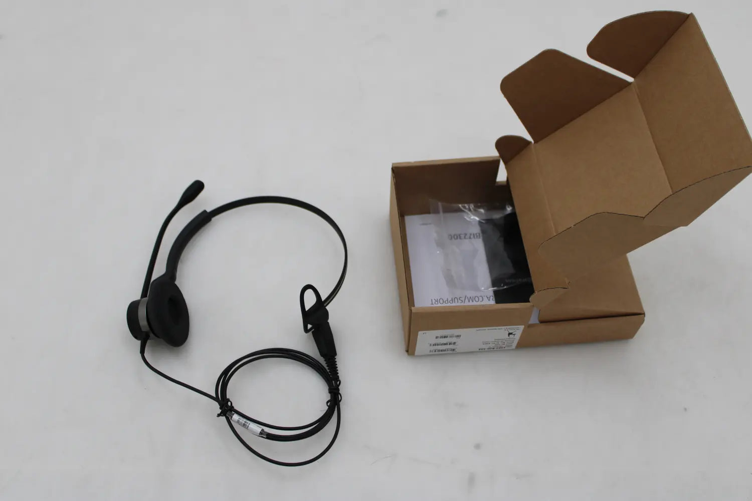 B-Ware Jabra Headset Kopfhörer Over Ear Kabelgebunden Mono Schwarz Noise Cancelling - 5706991016437
