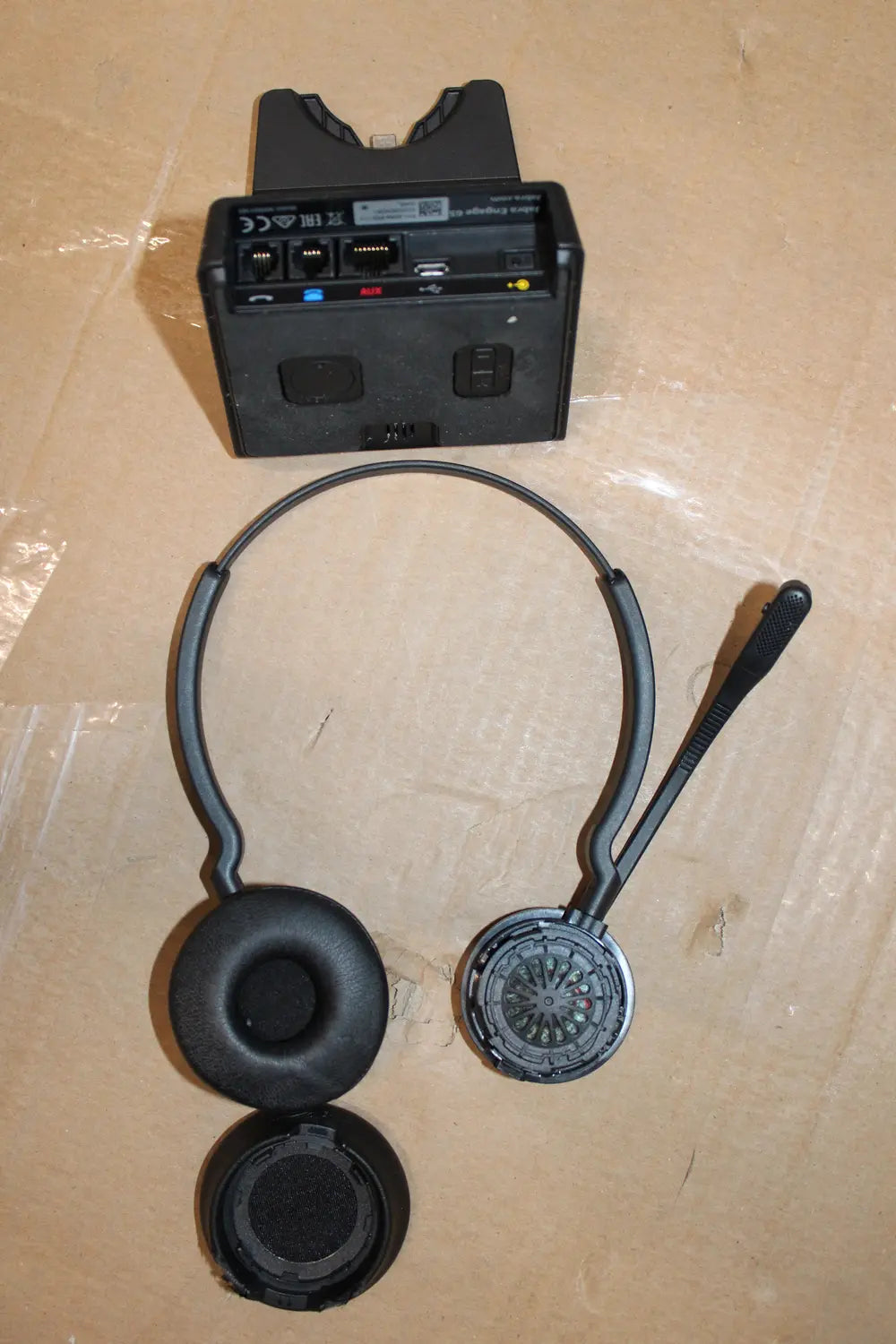 D-Ware Jabra Engage 65 Se Stereo Headset Kopfhörer On Ear Dect Schwarz Defektware - 5706991031256