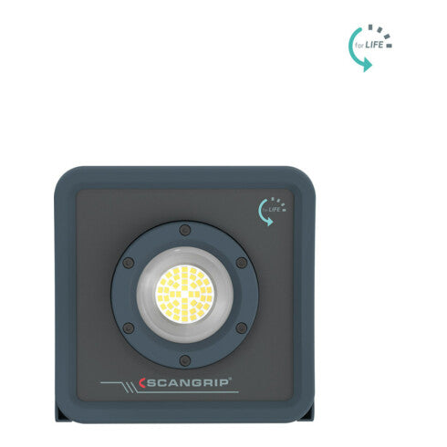 SCANGRIP Akku-Arbeitsleuchte Leuchte NOVA R 2000Lumen COB LED Aluminium Akku - 5708997362013