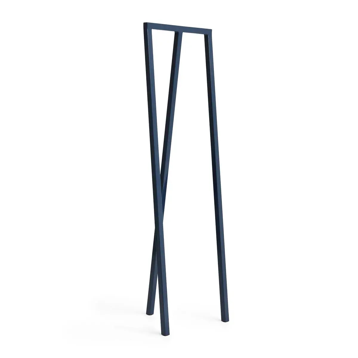 B-Ware Hay Garderobe Kleiderständer Loop Stand Stahl Dunkelblau Klein Montiert 150x45cm - 5710441344575