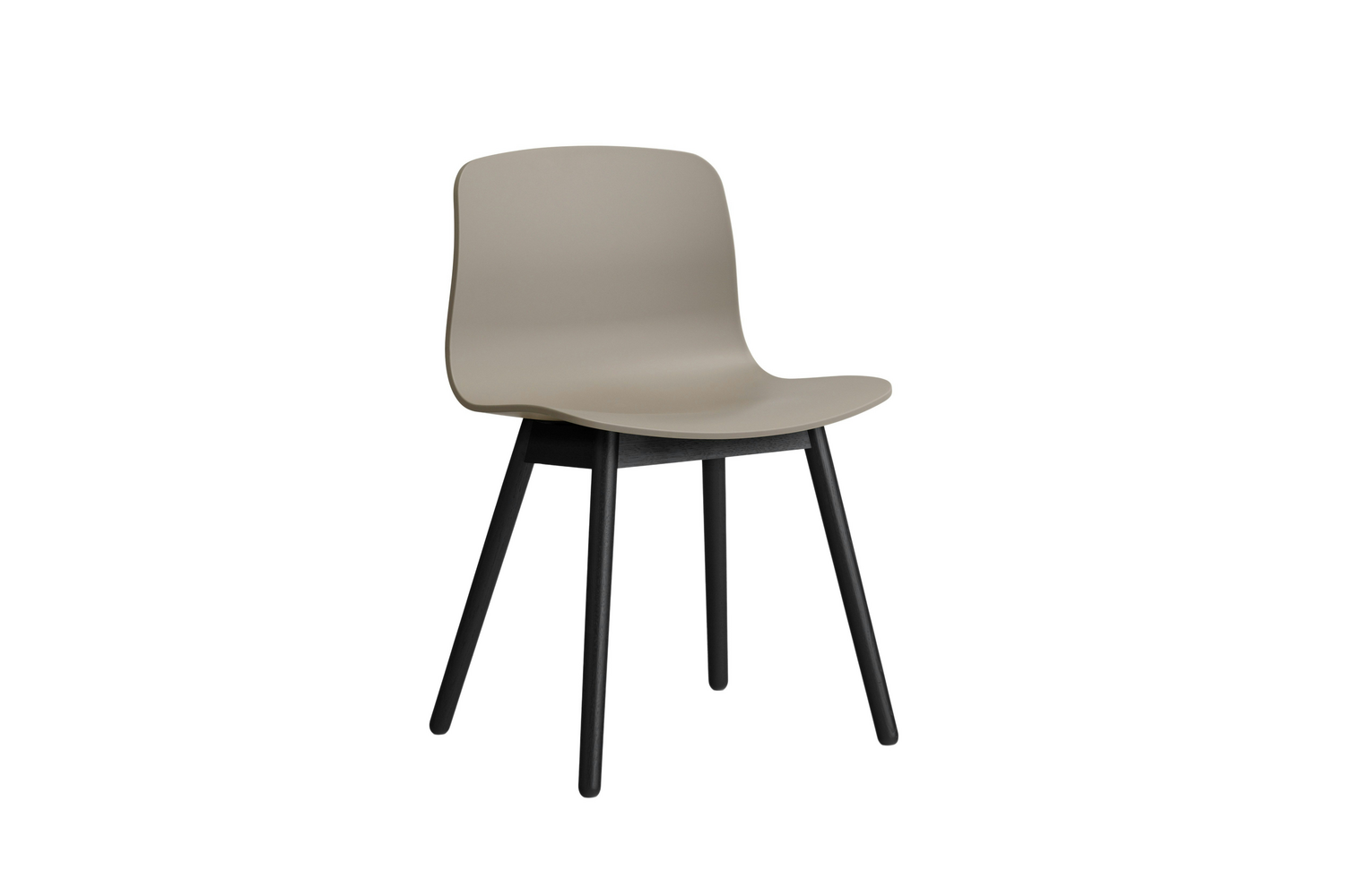 B-Ware Hay About A Chair Aac 12 Stuhl Sitzmöbel Polster Khaki 2.0 Gestell Schwarz - 5710441379096