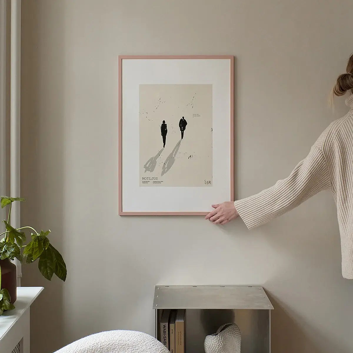 B-Ware The Poster Club Kunstdruck Motljus Schwarz Weiss 30x40cm Sandra Blomen Maschinsky - 5713713086791