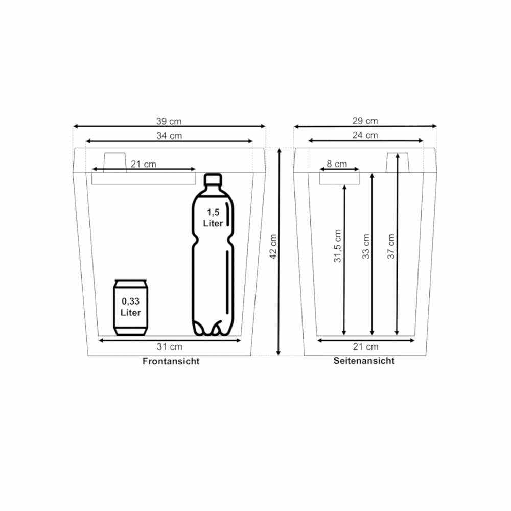 ZORN Cooler Akku Kühlbox Z 26 LNE Heizbox tragbar Kühschrank 25 l 230 DEFEKTWARE