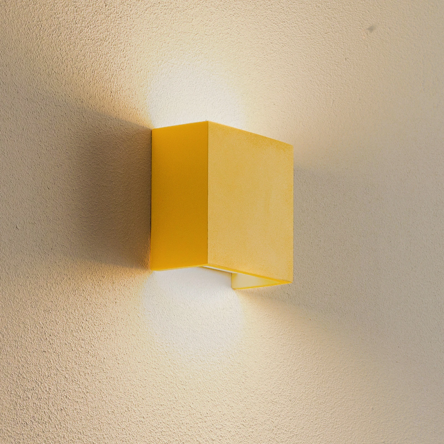Led Wandleuchte Gianto Wandleuchte Wandlampe Wandlicht Lampe Licht Up/Down Gelb B-Ware - 5902553235197