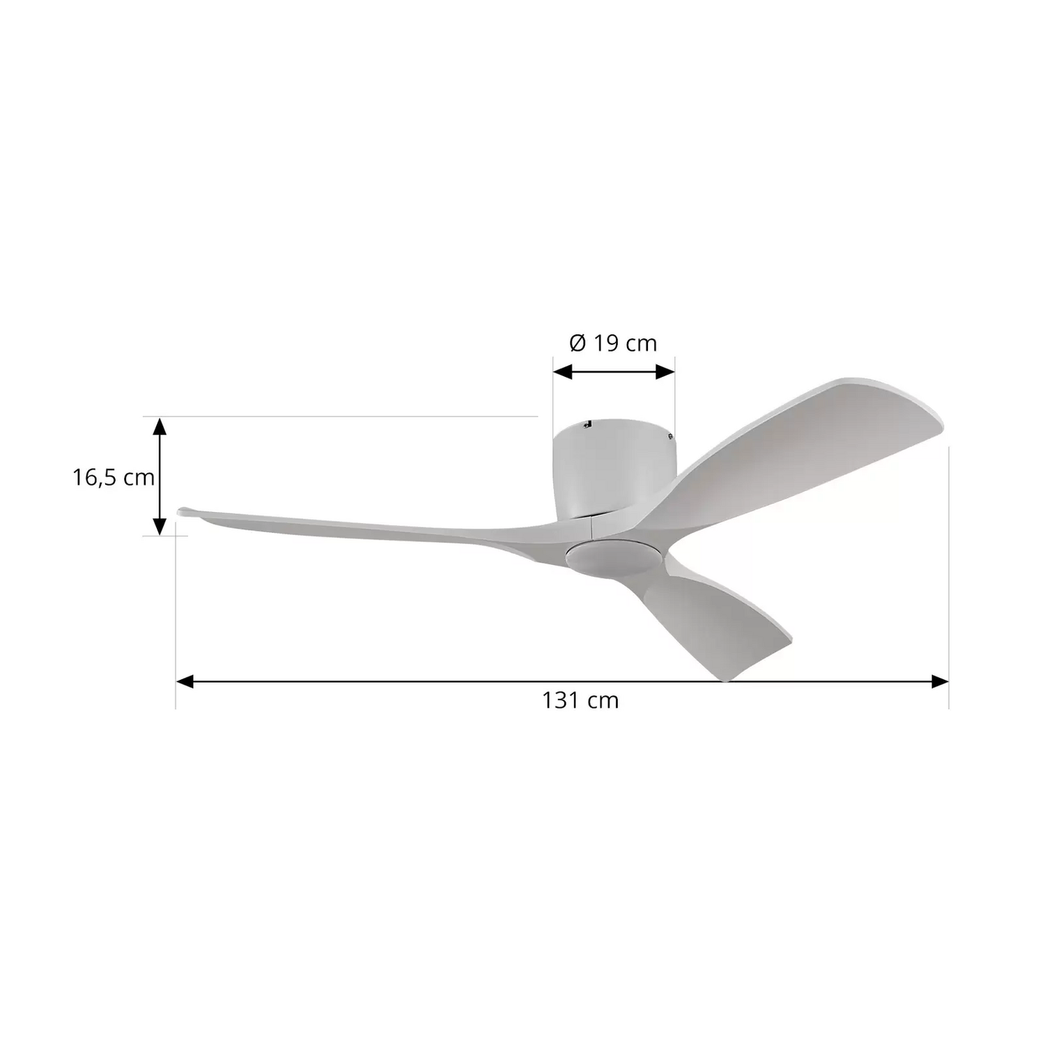 Lucande Moneno Smart Led Deckenventilator Ventilator Lampe Leuchte Lüfter B-Ware