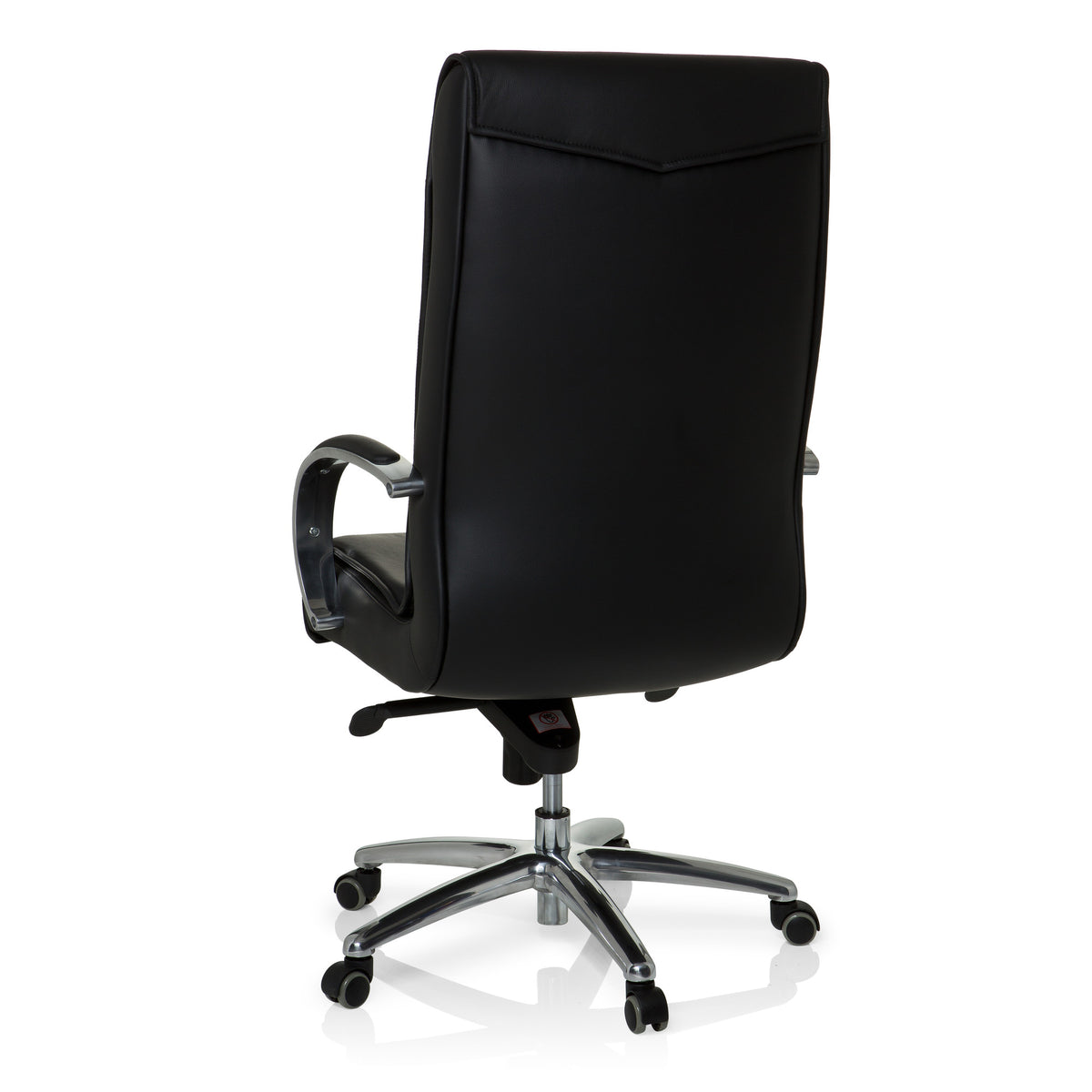 hjh OFFICE Chefsessel XXL F 400 Leder schwarz Ergonomischer Bürostuhl 150kg - 4260284083915