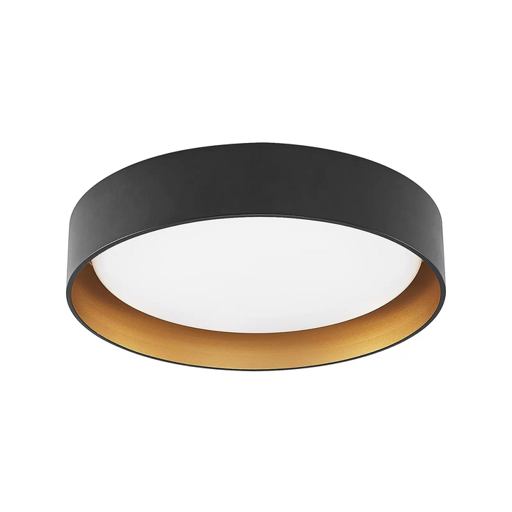 Lindby Gracjan Led Deckenleuchte Cct Schwarz Gold Deckenlampe Leuchte Lampe 324 B-Ware