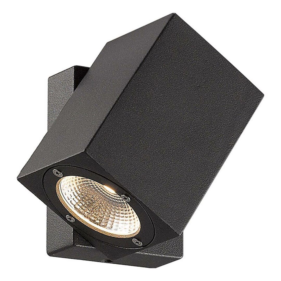 Lucande LED-Außenwandleuchte Lorik Wandleuchte Lampe Licht Leuchte grafit g800