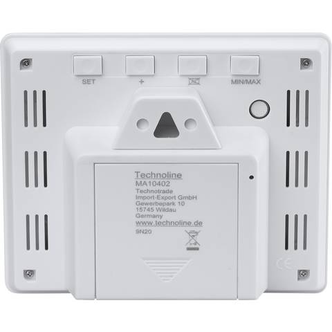 Techno Line CO2-Anzeige CO2-Messgerät Kohlendioxidmessgerät Wetterstation Sensor - 4029665104027