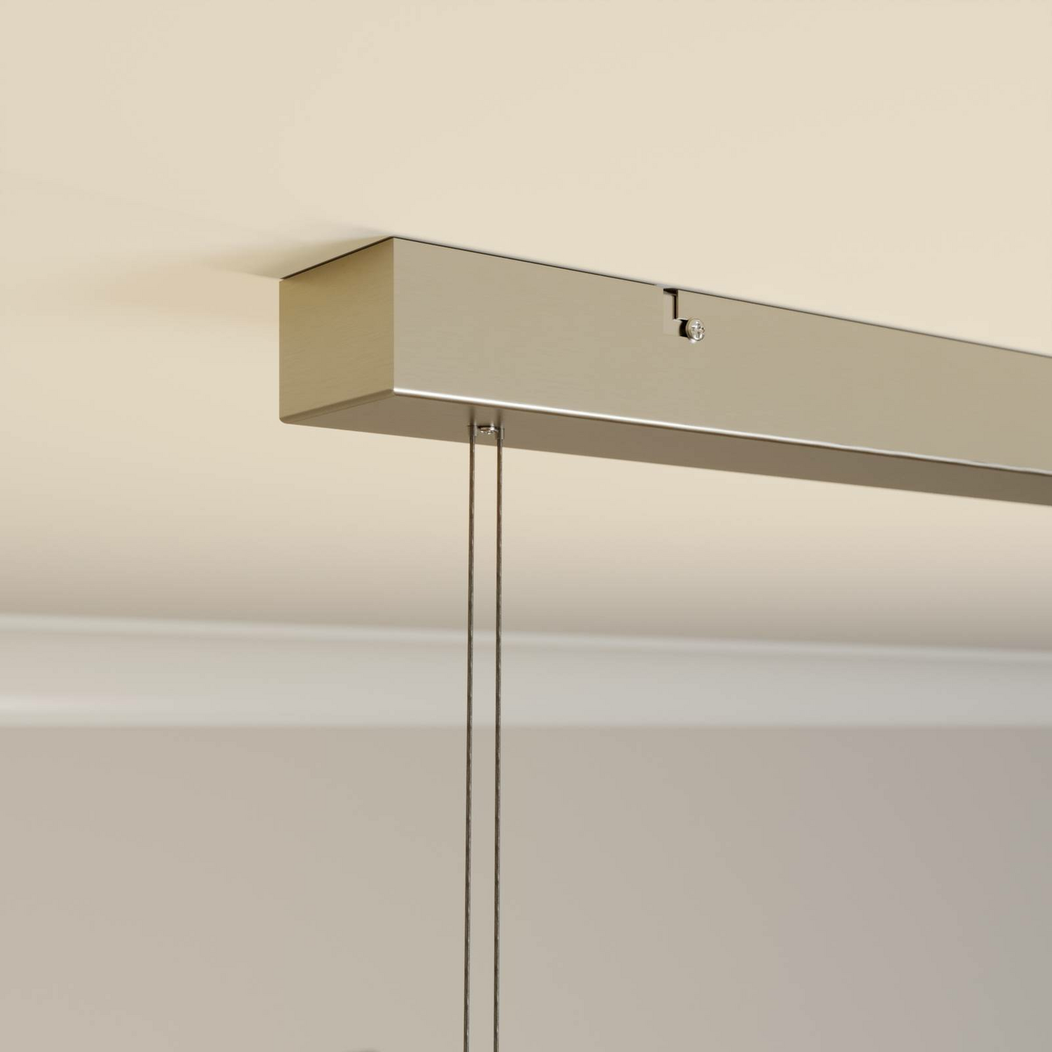 Hängeleuchte Hängelampe Pendelleuchte Pendellampe Lindby Led Auron 2x12 W Nickel B-Ware