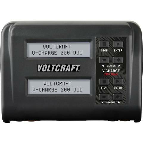 Voltcraft Modellbau Ladegerät Laden V Charge 200 Duo 10 A Li Ion Li Po Li Fe Po Li Hv  B-Ware