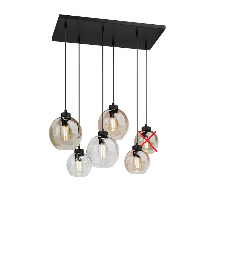 TK Lighting CUBUS 2164 Hängeleuchte Deckenlampe Pendelleuchte SIEHE TEXT/FOTO