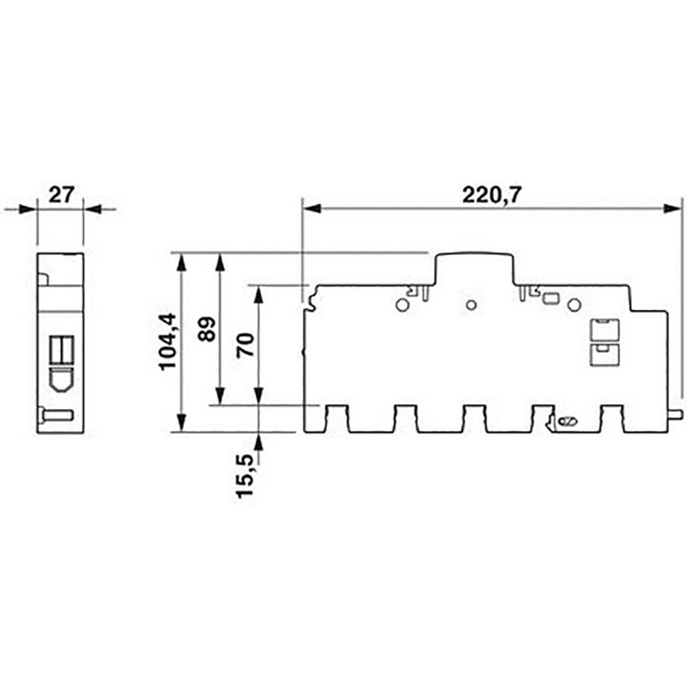 B-Ware Phoenix Contact 1168940 Flt Sec Zp2 3 S 255/7.5 Kombiableiter 20k A Werkzeug Leit
