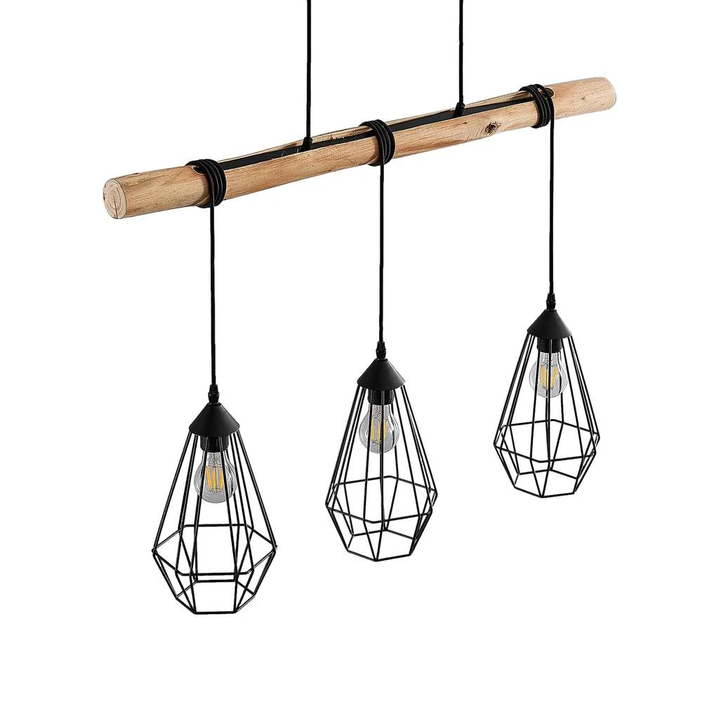 Lindby Eldarion Hängeleuchte Leuchte Lampe Pendelleuchte Led Matt 3 Fl. E27 60 W B-Ware - 4251096581126